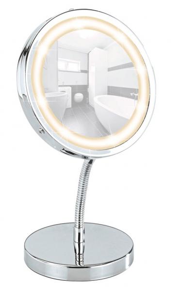 Wenko Brolo kosmetikspejl til bord - Vendbar m/LED og 3x forstørrelse Wenko Brolo kosmetikspejl til bord - Vendbar m/LED og 3x forstørrelse
