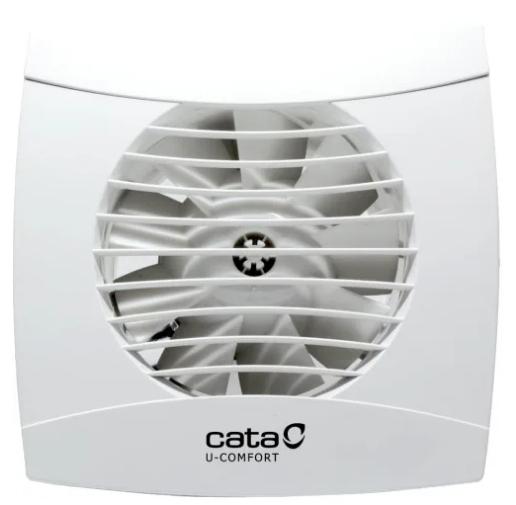 Cata Ventilator Uc-10 Hygro Hvid 150X150 Ø98mm Cata Ventilator Uc-10 Hygro Hvid 150X150 Ø98mm