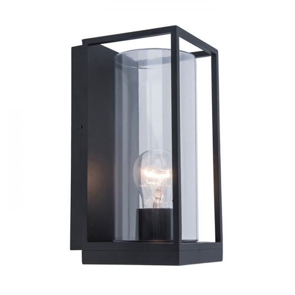 Lutec Tradition Flair 2 udendørslampe til væg - Mat sort Lutec Tradition Flair 2 udendørslampe til væg - Mat sort