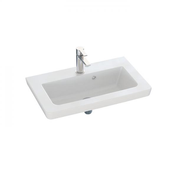 Dansani Mini Larghetto 62 håndvask t/møbel - 1 hanehul Dansani Mini Larghetto 62 håndvask t/møbel - 1 hanehul