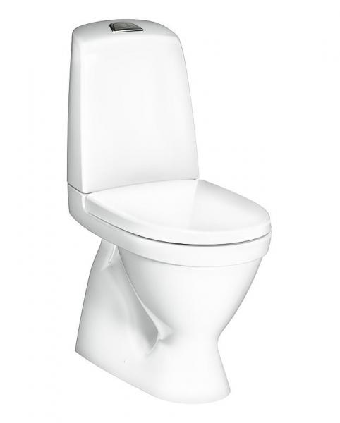 Gustavsberg Nautic 1500 toilet m/Hygienic Flush, C+ og sæde Gustavsberg Nautic 1500 toilet m/Hygienic Flush, C+ og sæde