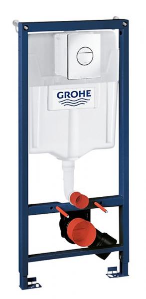 Grohe Rapid SL indbygningscisterne 113 cm inkl. Nova Cosmopolitan plade i krom Grohe Rapid SL indbygningscisterne 113 cm inkl. Nova Cosmopolitan plade i krom