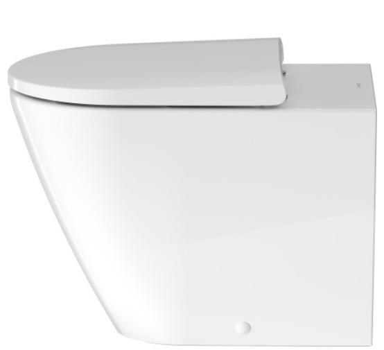 Duravit D-Neo Rimless BTW gulvstående toilet - Hvid Duravit D-Neo Rimless BTW gulvstående toilet - Hvid
