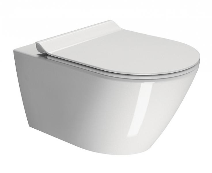 GSI Kube X 55 væghængt toilet m/Extraglaze+ GSI Kube X 55 væghængt toilet m/Extraglaze+