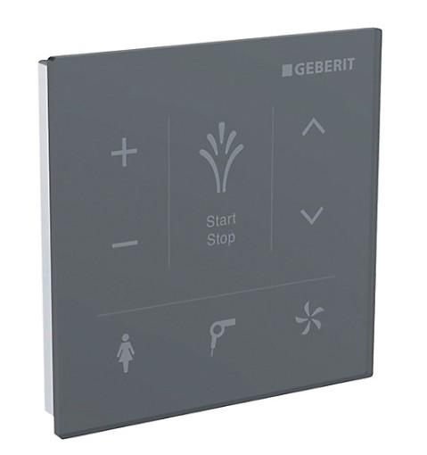 Vægkontrolpanel til Geberit AquaClean - Sort glas Vægkontrolpanel til Geberit AquaClean - Sort glas