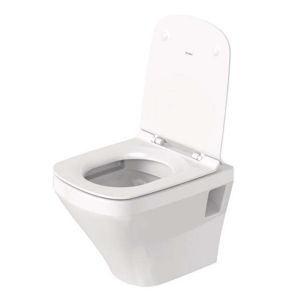 Duravit DuraStyle Compact Rimless væghængt toilet inkl. sæde Duravit DuraStyle Compact Rimless væghængt toilet inkl. sæde