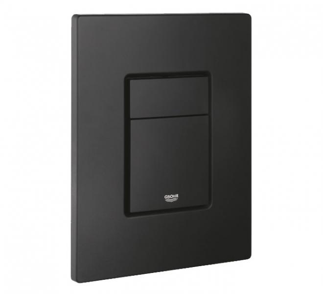 Grohe Even betjeningsplade - Mat sort Grohe Even betjeningsplade - Mat sort