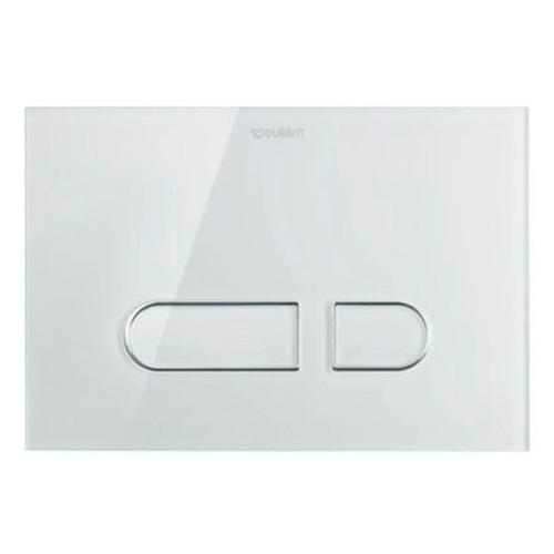 Duravit DyraSystem A1 betjeningsplade - Glas/hvid Duravit DyraSystem A1 betjeningsplade - Glas/hvid