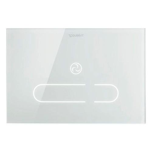 Duravit DuraSystem A2 elektronisk betjeningsplade - Hvid glas Duravit DuraSystem A2 elektronisk betjeningsplade - Hvid glas