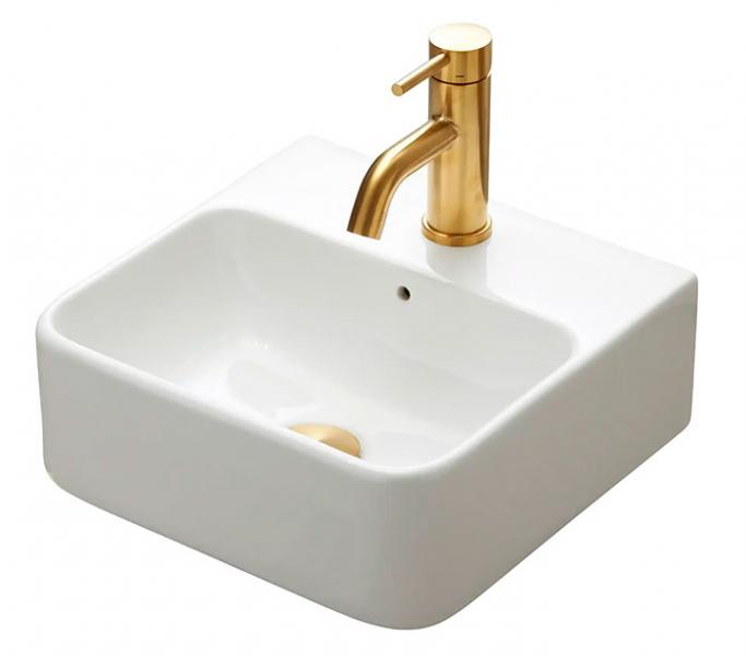 Lavabo Axa 1020 35 håndvask t/væg eller bord - 1 hanehul Lavabo Axa 1020 35 håndvask t/væg eller bord - 1 hanehul