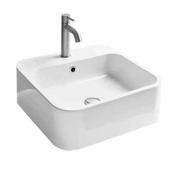 Lavabo Cosa 48 håndvask t/væg eller bord - 1 hanehul Lavabo Cosa 48 håndvask t/væg eller bord - 1 hanehul