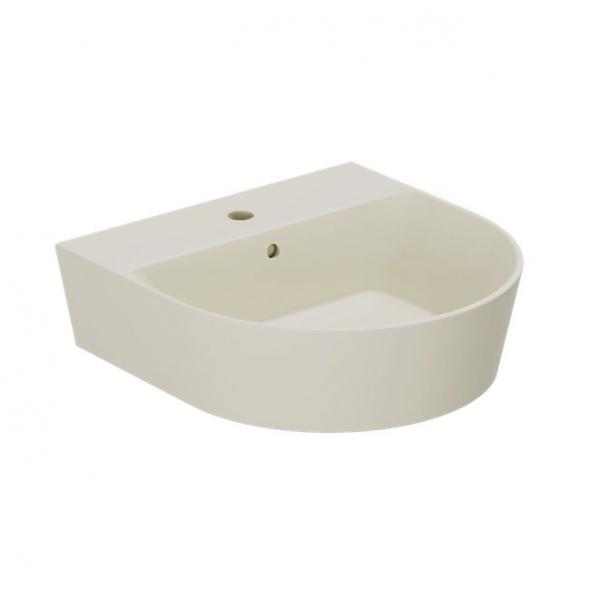 Lavabo Forma 50 håndvask t/væg eller møbel - 1 hanehul - Perlé Lavabo Forma 50 håndvask t/væg eller møbel - 1 hanehul - Perlé