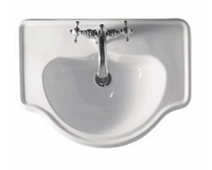 Lavabo Retro 62 håndvask t/nedfældning - 1 hanehul Lavabo Retro 62 håndvask t/nedfældning - 1 hanehul