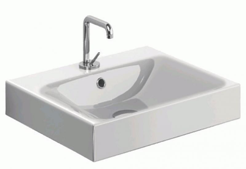 Lavabo Cento 60 håndvask t/væg eller bord - 1 hanehul Lavabo Cento 60 håndvask t/væg eller bord - 1 hanehul
