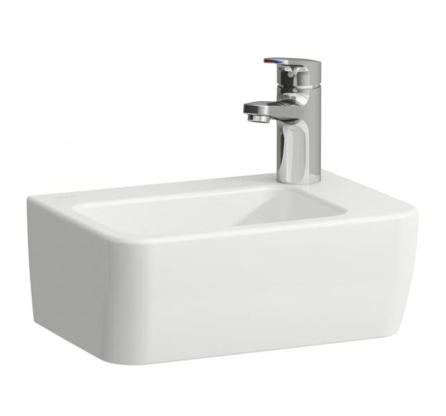 Laufen Pro 36 håndvask t/væg - 1 hanehul til højre Laufen Pro 36 håndvask t/væg - 1 hanehul til højre
