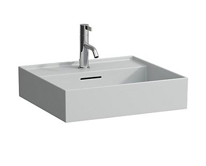 Kartell by Laufen 50 håndvask t/væg eller møbel - 1 hanehul Kartell by Laufen 50 håndvask t/væg eller møbel - 1 hanehul