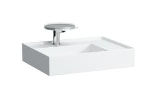 Kartell by Laufen 60 håndvask t/væg eller møbel - 1 hanehul - Uden overløb - LCC Kartell by Laufen 60 håndvask t/væg eller møbel - 1 hanehul - Uden overløb - LCC
