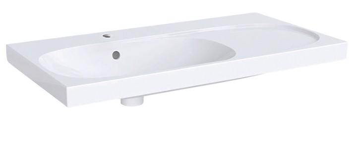Geberit Acanto 90 møbelvask - 1 hanehul - KeraTect Geberit Acanto 90 møbelvask - 1 hanehul - KeraTect