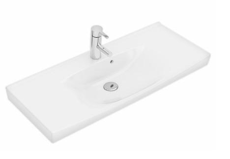 Ifö Spira Compact 92 håndvask t/væg - 1 hanehul - Ifö Clean Ifö Spira Compact 92 håndvask t/væg - 1 hanehul - Ifö Clean