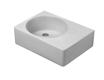 Duravit Scola 60 håndvask t/væg eller møbel - Vask i venstre side Duravit Scola 60 håndvask t/væg eller møbel - Vask i venstre side
