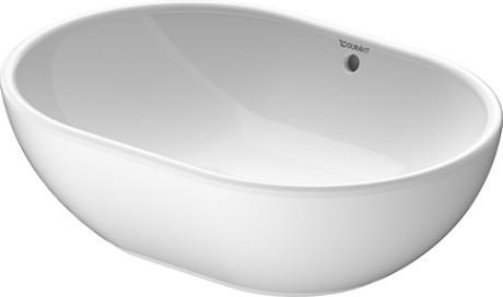Duravit Foster 50 fritstående bowlevask - Uden hanehul Duravit Foster 50 fritstående bowlevask - Uden hanehul