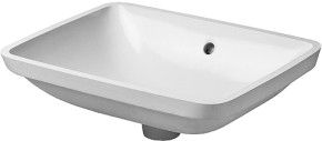 Duravit Starck 3 49 håndvask t/underlimning - Uden hanehul Duravit Starck 3 49 håndvask t/underlimning - Uden hanehul