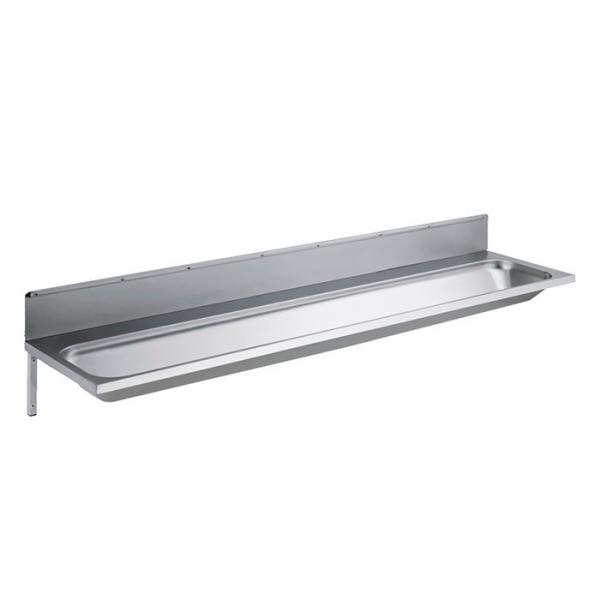Intra Juvel Sanitet vaskerende 1800 mm m/bagplade t/væg Intra Juvel Sanitet vaskerende 1800 mm m/bagplade t/væg