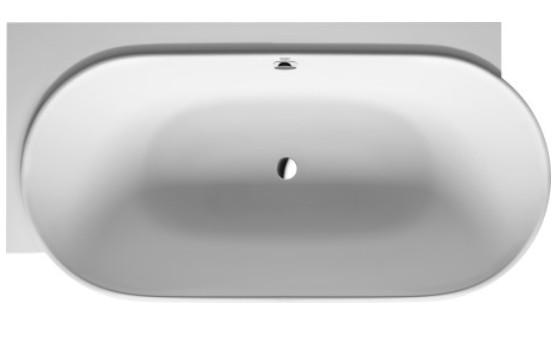 Duravit Luv fritstående badekar t/hjørne - 185 x 95  - Mat hvid - Venstre Duravit Luv fritstående badekar t/hjørne - 185 x 95  - Mat hvid - Venstre