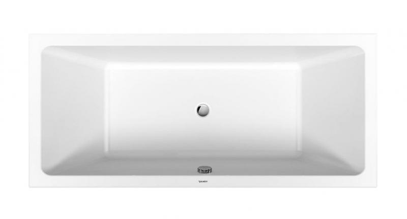 Duravit No.1 badekar t/indbygning - 180 x 80 - 2 ryglæn Duravit No.1 badekar t/indbygning - 180 x 80 - 2 ryglæn