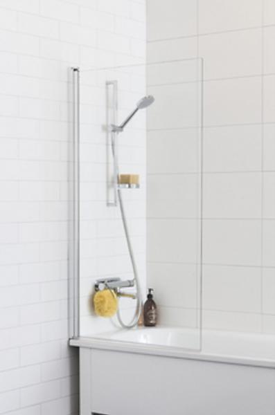 Alterna svingbar brusevæg til badekar 750x1400mm - Krom Alterna svingbar brusevæg til badekar 750x1400mm - Krom