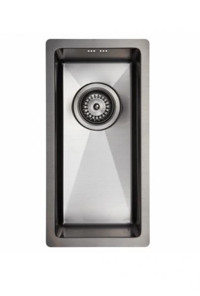 Lavabo Kubus 180 soft køkkenvask - Gunmetal Lavabo Kubus 180 soft køkkenvask - Gunmetal