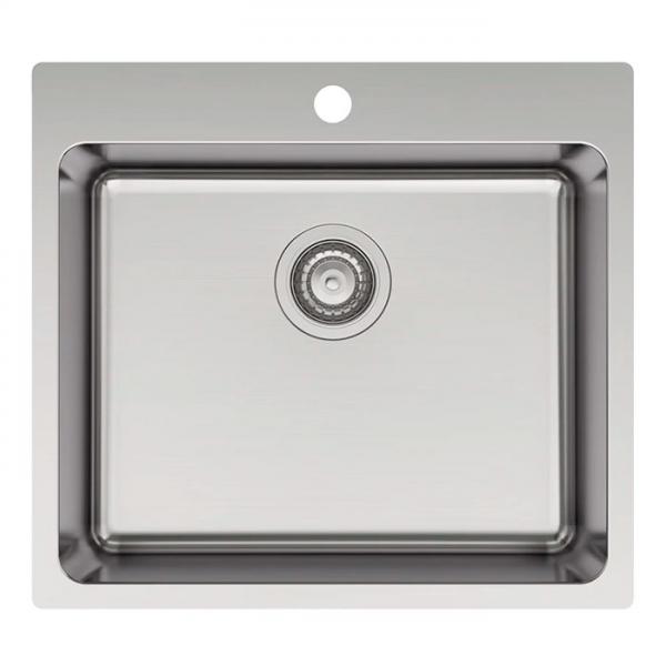 Lavabo LA 550 Soft køkkenvask - Rustfrit stål Lavabo LA 550 Soft køkkenvask - Rustfrit stål