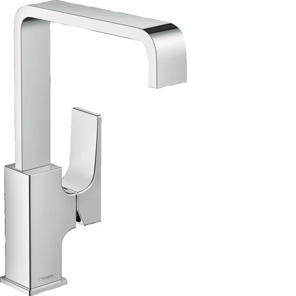 Hansgrohe Metropol 230 håndvaskarmatur m/bundventil og svingtud - Krom Hansgrohe Metropol 230 håndvaskarmatur m/bundventil og svingtud - Krom