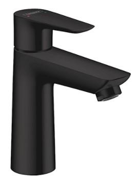 Hansgrohe Talis E 110 håndvaskarmatur u/bundventil - Mat sort Hansgrohe Talis E 110 håndvaskarmatur u/bundventil - Mat sort