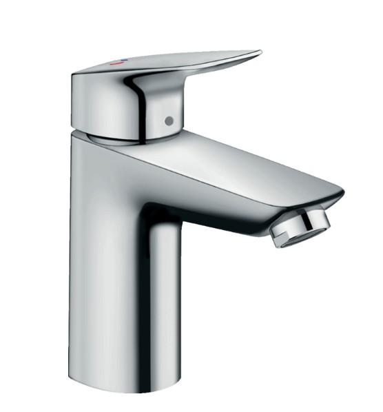 Hansgrohe Logis 100 håndvaskarmatur m/CoolStart u/bundventil - Krom Hansgrohe Logis 100 håndvaskarmatur m/CoolStart u/bundventil - Krom