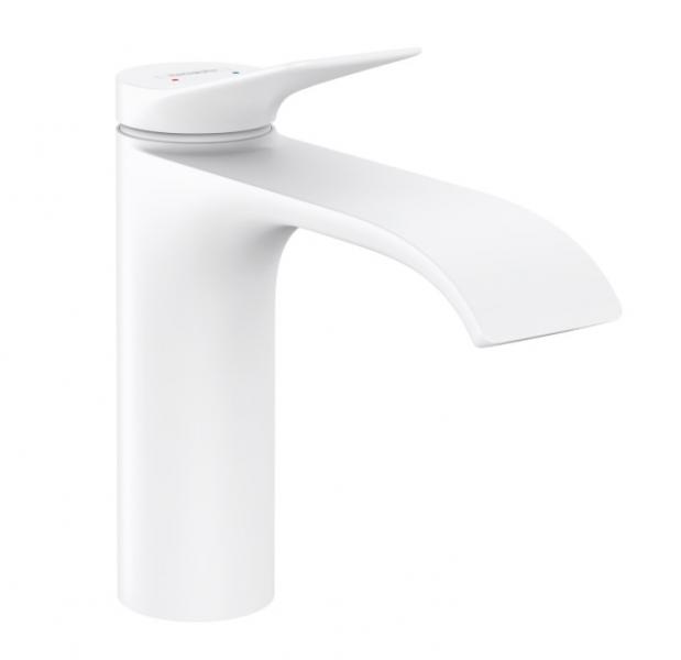 hansgrohe Vivenis 110 håndvaskarmatur u/bundventil - Mat hvid