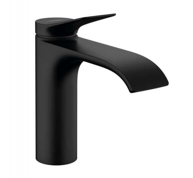 hansgrohe Vivenis 110 håndvaskarmatur u/bundventil - Mat sort