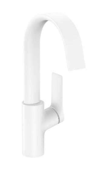hansgrohe Vivenis 210 håndvaskarmatur m/svingtud u/bundventil - Mat hvid
