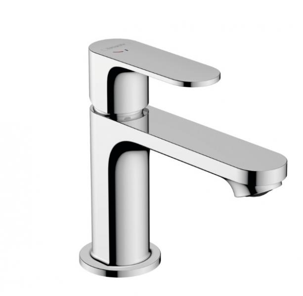 Hansgrohe Rebris S 80 håndvaskarmatur m/Coolstart u/bundventil - Krom Hansgrohe Rebris S 80 håndvaskarmatur m/Coolstart u/bundventil - Krom