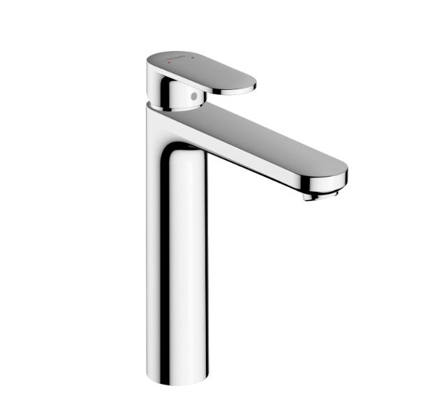 hansgrohe Vernis Blend håndvaskarmatur til bowlevask 190 m/løft-op- bundventil i metal - Krom hansgrohe Vernis Blend håndvaskarmatur til bowlevask 190 m/løft-op- bundventil i metal - Krom