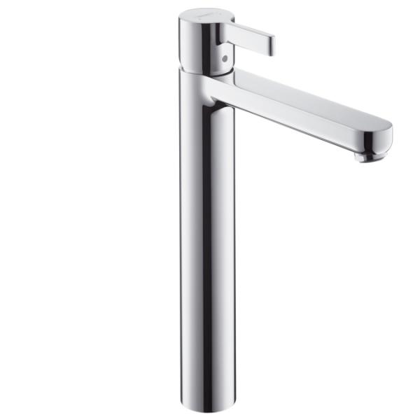 Hansgrohe Metris S håndvaskarmartur - høj model m/bundventil Hansgrohe Metris S håndvaskarmartur - høj model m/bundventil