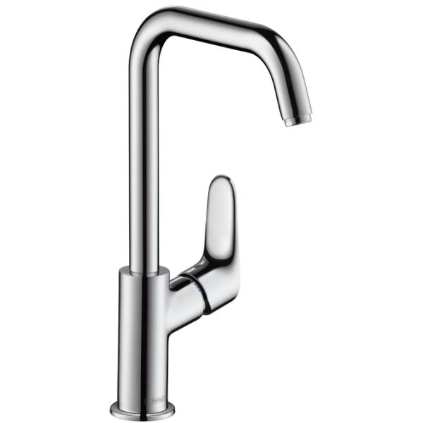 Hansgrohe Focus håndvaskarmatur m/svingtud - Høj model Hansgrohe Focus håndvaskarmatur m/svingtud - Høj model