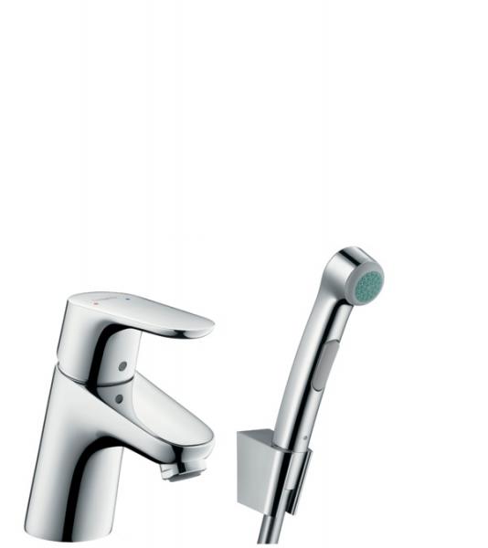 Hansgrohe Focus bidette armatur m/håndbruser Hansgrohe Focus bidette armatur m/håndbruser