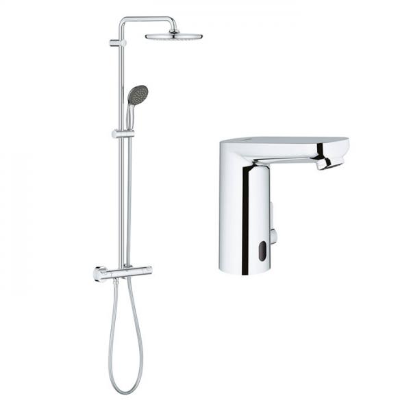 Grohe Eurosmart Cosmopolitan E & Vitalio Start pakke til badeværelset Grohe Eurosmart Cosmopolitan E & Vitalio Start pakke til badeværelset