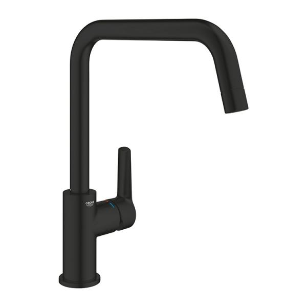 Grohe Start køkkenarmatur m/svingtud - Mat sort Grohe Start køkkenarmatur m/svingtud - Mat sort