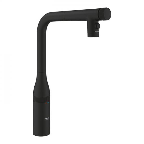 Grohe Essence SmartControl køkkenarmatur m/udtræk - Mat sort Grohe Essence SmartControl køkkenarmatur m/udtræk - Mat sort