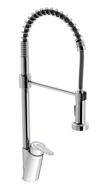 Gustavsberg Nordic Plus Spiraflex køkkenarmaur - Krom Gustavsberg Nordic Plus Spiraflex køkkenarmaur - Krom