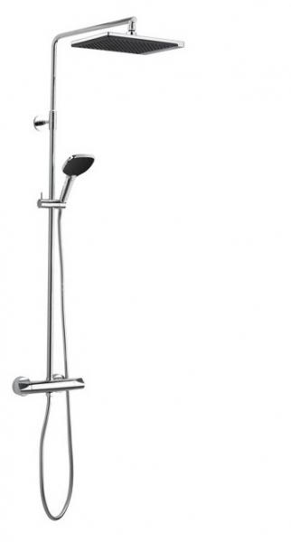 Damixa Slate 4 brusesystem - Krom/sort Damixa Slate 4 brusesystem - Krom/sort