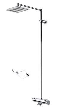 Oras Optima 7191 Rain brusersæt - Krom Oras Optima 7191 Rain brusersæt - Krom