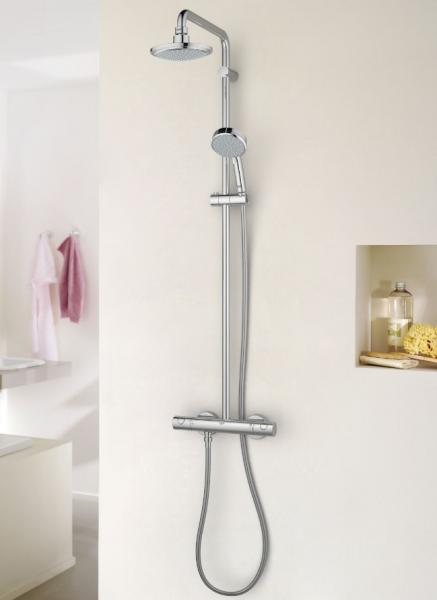 Grohe New Tempesta Cosmopolitan 160 brusesystem m/ termostat Grohe New Tempesta Cosmopolitan 160 brusesystem m/ termostat